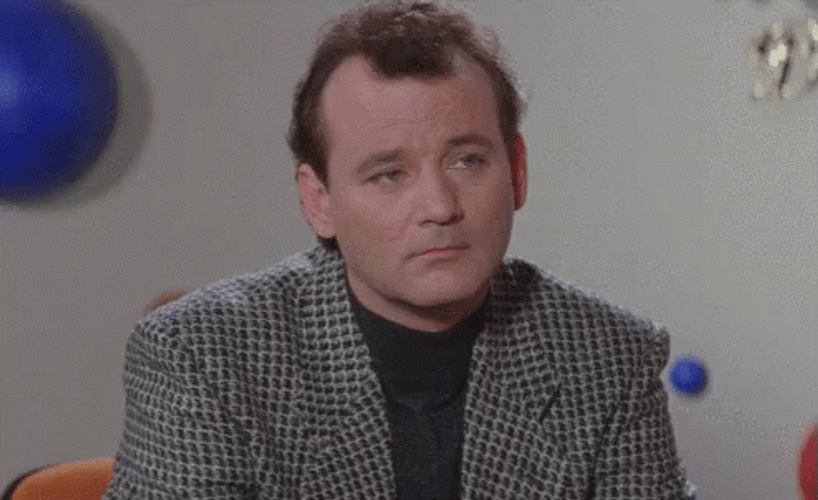 Bill Murray Intense Look GIF