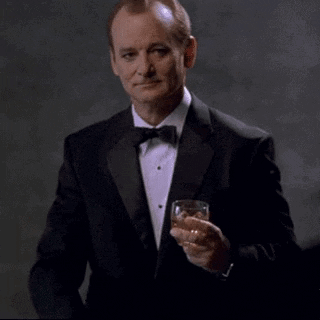 Bill Murray Pointing Funny Happy Birthday Meme GIF