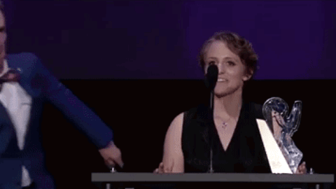 Bill Nye Fixes Microphone Setup GIF