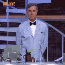 Bill Nye Wait Hand Gesture GIF
