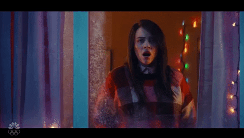 Billie Eilish Coughing Hard GIF