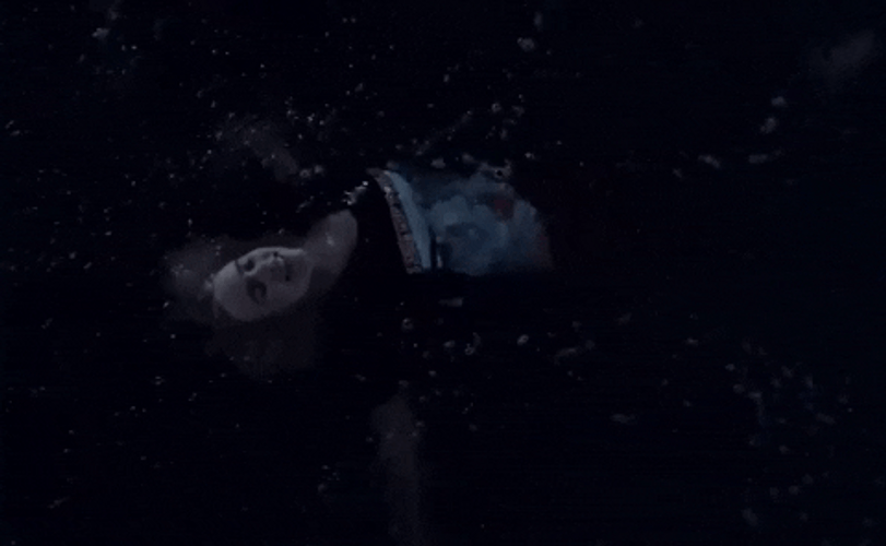 Billie Eilish Drowning Underwater GIF