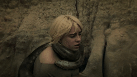 Billie Eilish Snake Death Grip GIF