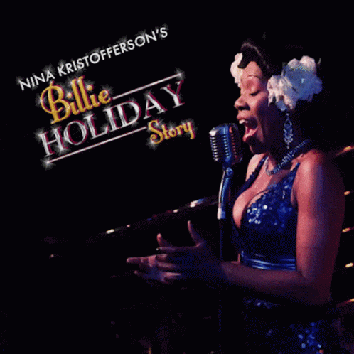 Billie Holiday American Singer GIF