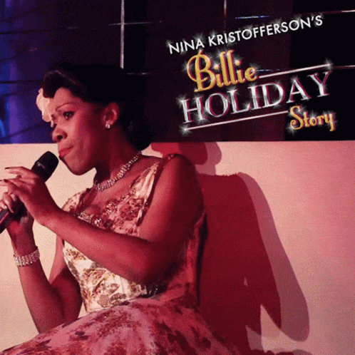 Billie Holiday Nina Kristofferson Story GIF