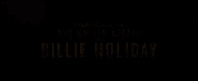 Billie Holiday The United States Vs Billie Holiday Gif GIF