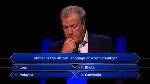 Billion Dollar Bhutan Question GIF