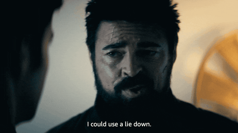 Billy Butcher I Could Use A Lie Down GIF