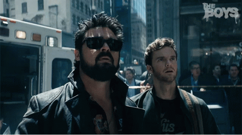 Billy Butcher Removes His Glasses GIF