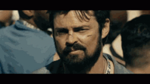 Billy Butcher Stares At Someone GIF