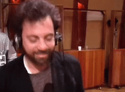 Billy Joel Big Grin Studio Recording GIF