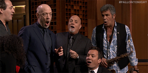 Billy Joel Jimmy Fallon Tonight's Show GIF
