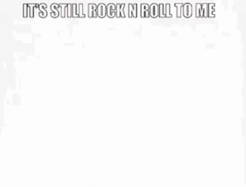 Billy Joel Rock And Roll To Me GIF