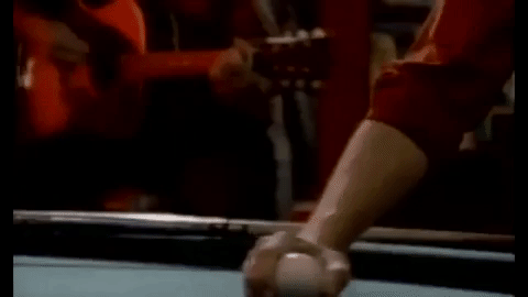 Billy Joel Tossing Ball Billiard Table GIF