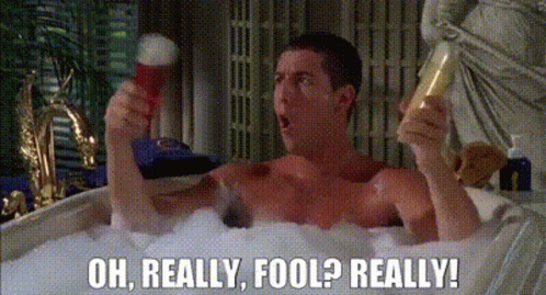 Billy Madison Playing While Taking A Bath GIF