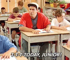 Billy Madison Stuttering Today Junior GIF
