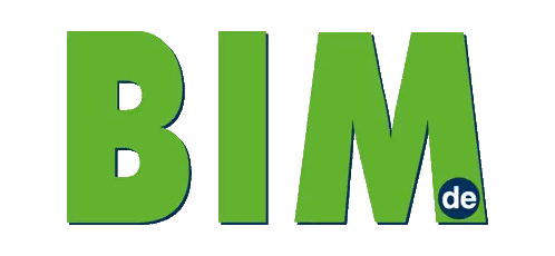 Bim De Logo with Green Letters