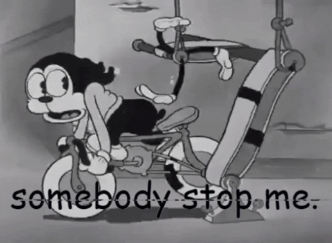 Bimbo Cant Stop Wont Stop GIF