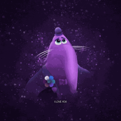 Bing Bong Inside Out Saying I Love You GIF