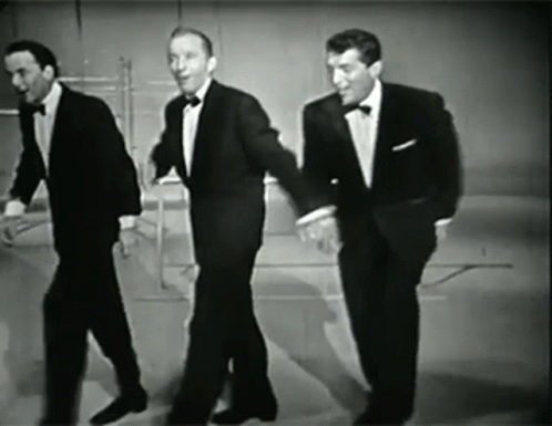 Bing Crosby Rhythm Boys Marching GIF