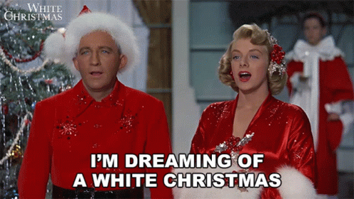 Bing Crosby White Christmas GIF