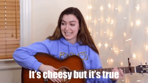 Bing Madsen It's Cheesy But It's True GIF