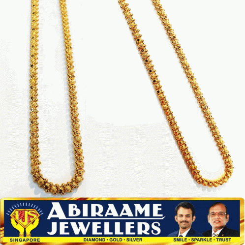 Biraame Jeweller Gold Chain Advertisement