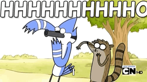 Bird and Raccoon with Tree and Hhhhhhhhhho