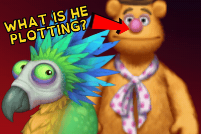 Bird And Teddy Bear What Is He Plotting GIF