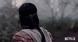 Bird Box Sandra Bullock Blind Fold GIF