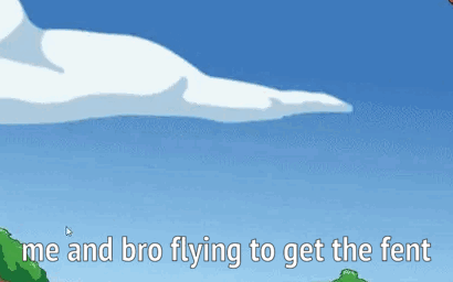 Bird Flying Saying Me And Bro Flying To Get The Fent GIF