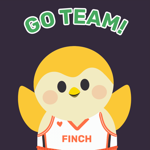 Bird in Finch Basketball Jersey