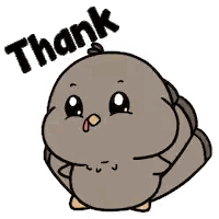 Bird Next to Thank