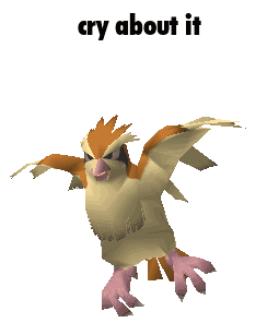 Bird Saying Cry About It