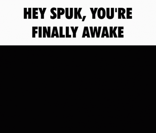 Bird Saying Hey Spuk You Are Finally Awake