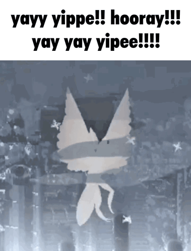 Bird Saying Yayy Yippe Hooray