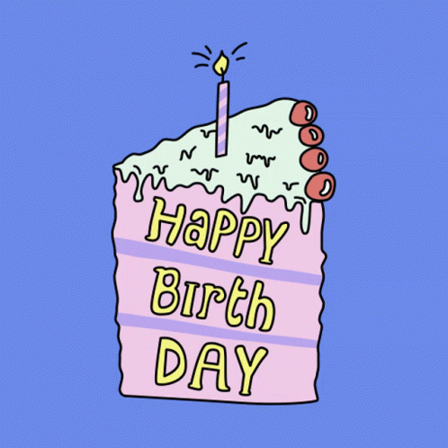 Happy Birth Day Cake GIF