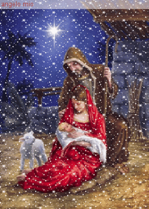 Birth Of Jesus Religious Christmas GIF