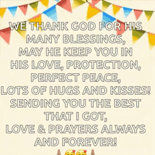 Birthday Blessings Many Blessings To Come GIF