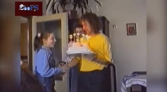 Birthday Boy Hair On Fire GIF