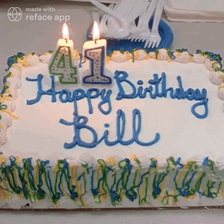 Birthday Cake for Bill