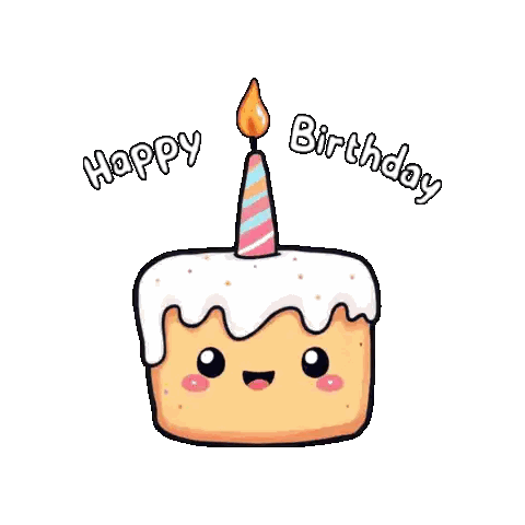 Birthday Cake With Candle