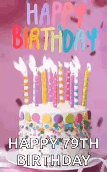 Birthday Cake With Candles