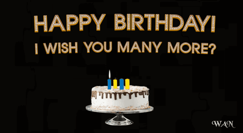 Birthday Cake With Happy Birthday
