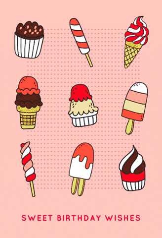 Birthday Card Animated Sweet Wishes GIF
