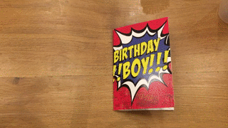 Birthday Card Diy Creative John Cena GIF
