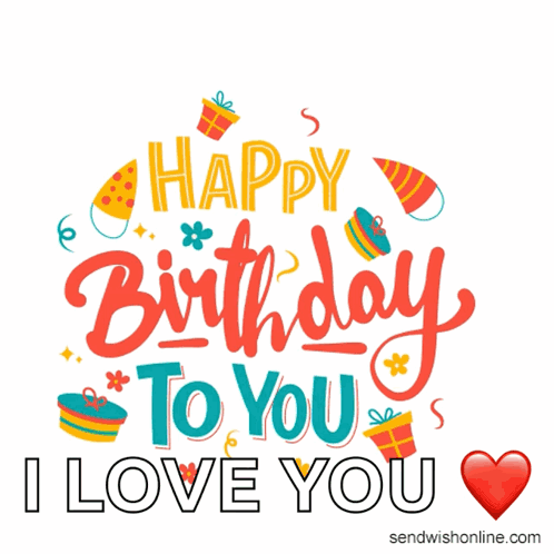 Birthday Card Saying Happy Birthday