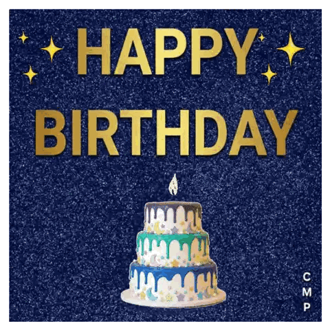 Birthday Card With Cake