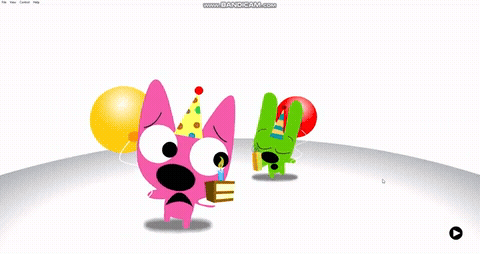 Birthday Dash GIF