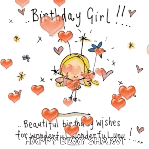 Birthday Girl Happy Bday Sharvi